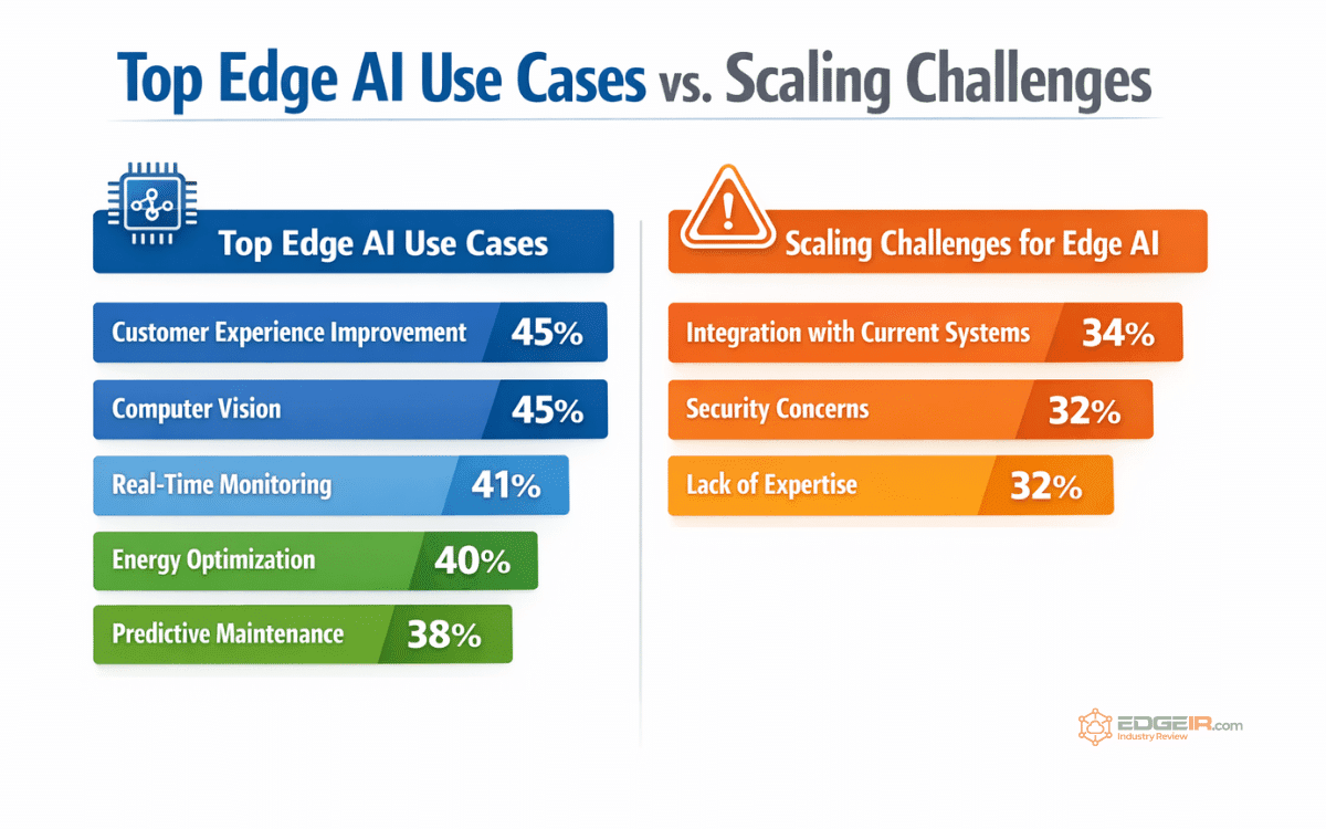 Survey finds edge AI spending surging as enterprises push toward autonomous edge operations